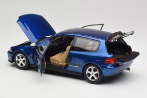 Honda Civic SiR II EG6 VTEC Blau LCD 1:18 LCD18018-BU Metall – Bild 5 von 9