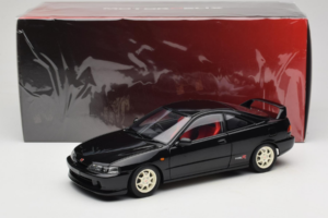Honda Integra Type R DC2 Pre-Facelift Flamenco Black Pearl MotorHelix 1:18 M85203 Metall – Bild 8 von 8
