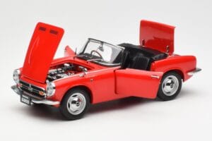 Honda S800 Roadster Rot AUTOart 1:18 73276 Metall – Bild 2 von 8