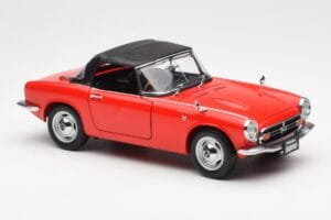 Honda S800 Roadster Rot AUTOart 1:18 73276 Metall – Bild 6 von 8