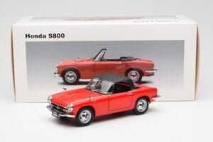 Honda S800 Roadster Rot AUTOart 1:18 73276 Metall – Bild 8 von 8