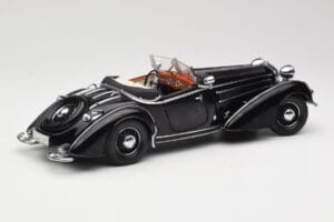 Horch 855 Roadster Schwarz Sun Star 1:18 2401 Metall – Bild 3 von 8