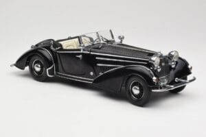 Horch 855 Roadster Schwarz Sun Star 1:18 2401 Metall – Bild 6 von 8
