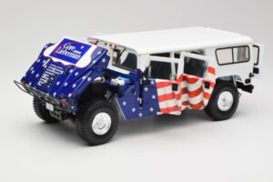 Hummer H1 AM General Gore-Lieberman Humvee America Exoto 1:18 1807 Metall – Bild 2 von 8