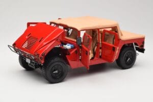 Hummer H1 Soft Top Rot Exoto 1:18 01805 Metall – Bild 2 von 8