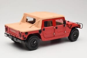 Hummer H1 Soft Top Rot Exoto 1:18 01805 Metall – Bild 3 von 8