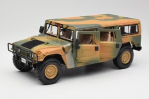 Hummer H1 Station Wagon Military Maisto 1:18 56049 Metall – Bild 2 von 8