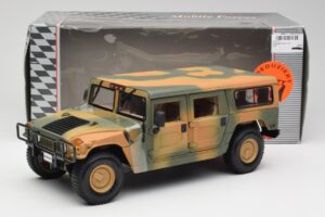 Hummer H1 Station Wagon Military Maisto 1:18 56049 Metall – Bild 8 von 8