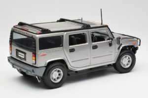 Hummer H2 Silber Maisto 1:18 7449569 Metall – Bild 3 von 8