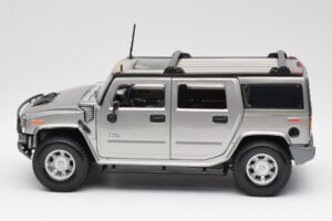 Hummer H2 Silber Maisto 1:18 7449569 Metall – Bild 4 von 8
