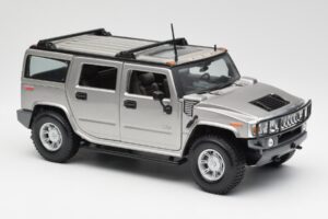 Hummer H2 Silber Maisto 1:18 7449569 Metall – Bild 6 von 8