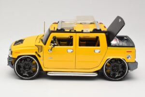 Hummer H2 SUT Concept Gelb Maisto 1:18 31067 Metall – Bild 4 von 8