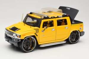 Hummer H2 SUT Concept Gelb Maisto 1:18 31067 Metall