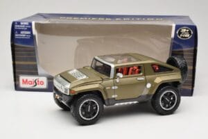 Hummer HX Concept Grün Maisto 1:18 36171 Metall – Bild 8 von 8