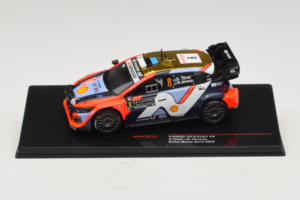 Hyundai i20 N Rally1 #8 O. Tanak / M. Jarveoja Rally Monte Carlo 2025 IXO 1:43 RAM973B Metall