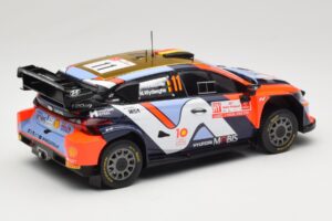 Hyundai i20 N Rally1 #11 Hyundai Shell Mobis WRT T. Neuville / M. Wydaeghe Rally Poland 2024 IXO 1:18 18RMC214 Metall – Bild 2 von 6