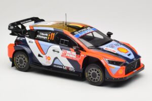 Hyundai i20 N Rally1 #11 Hyundai Shell Mobis WRT T. Neuville / M. Wydaeghe Rally Poland 2024 IXO 1:18 18RMC214 Metall – Bild 3 von 6
