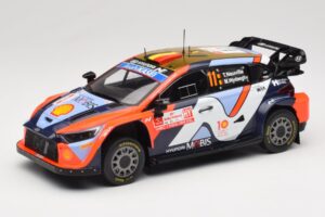 Hyundai i20 N Rally1 #11 Hyundai Shell Mobis WRT T. Neuville / M. Wydaeghe Rally Poland 2024 IXO 1:18 18RMC214 Metall