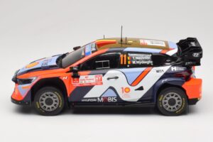 Hyundai i20 N Rally1 #11 Hyundai Shell Mobis WRT T. Neuville / M. Wydaeghe Rally Poland 2024 IXO 1:18 18RMC214 Metall – Bild 5 von 6