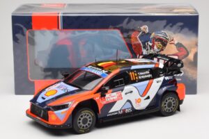 Hyundai i20 N Rally1 #11 Hyundai Shell Mobis WRT T. Neuville / M. Wydaeghe Rally Poland 2024 IXO 1:18 18RMC214 Metall – Bild 6 von 6