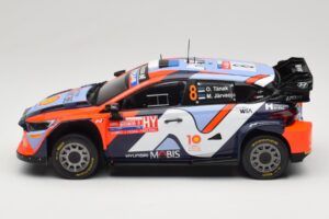 Hyundai i20 N Rally1 #8 Hyundai Shell Mobis WRT O. Tanak / M. Jarveoja Rally Chile 2024 IXO 1:18 18RMC223 Metall – Bild 3 von 6