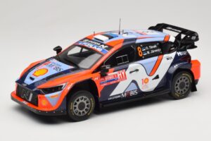 Hyundai i20 N Rally1 #8 Hyundai Shell Mobis WRT O. Tanak / M. Jarveoja Rally Chile 2024 IXO 1:18 18RMC223 Metall
