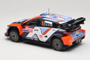 Hyundai i20 N Rally1 #8 Hyundai Shell Mobis WRT O. Tanak / M. Jarveoja Rally Chile 2024 IXO 1:18 18RMC223 Metall – Bild 5 von 6