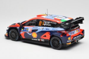 Hyundai i20 N Rally1 WRC #11 T. Neuville / M. Wydaeghe Central European Rally Winner 2023 IXO 1:18 18RMC193 Metall – Bild 5 von 6