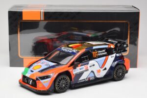 Hyundai i20 N Rally1 #11 T. Neuville / M. Wydaeghe Rally Croatia 2024 IXO 1:18 18RMC203 Metall – Bild 6 von 6