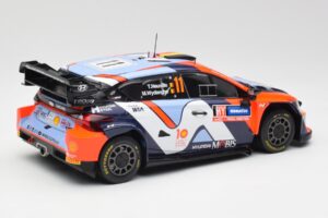 Hyundai i20 N Rally1 #11 T. Neuville / M. Wydaeghe Rally Sweden 2024 IXO 1:18 18RMC201 Metall – Bild 2 von 6