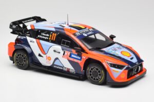 Hyundai i20 N Rally1 #11 T. Neuville / M. Wydaeghe Rally Sweden 2024 IXO 1:18 18RMC201 Metall – Bild 4 von 6