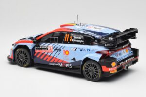 Hyundai i20 N Rally1 WRC #11 T. Neuville / M. Wydaeghe Rally Monte Carlo Winner 2024 IXO 1:18 18RMC194 Metall – Bild 5 von 6