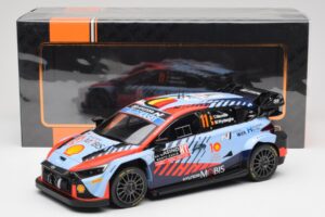 Hyundai i20 N Rally1 WRC #11 T. Neuville / M. Wydaeghe Rally Monte Carlo Winner 2024 IXO 1:18 18RMC194 Metall – Bild 6 von 6