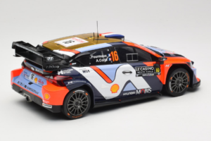 Hyundai i20 N WRC #16 A. Fourmaux / A. Coria Rally Monte Carlo 2025 IXO 1:18 18RMC230A Metall – Bild 2 von 6