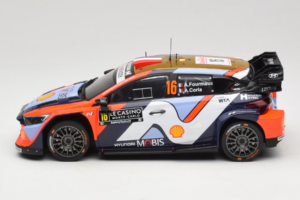 Hyundai i20 N WRC #16 A. Fourmaux / A. Coria Rally Monte Carlo 2025 IXO 1:18 18RMC230A Metall – Bild 3 von 6