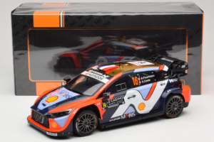 Hyundai i20 N WRC #16 A. Fourmaux / A. Coria Rally Monte Carlo 2025 IXO 1:18 18RMC230A Metall – Bild 6 von 6