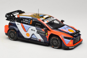 Hyundai i20 N WRC #16 A. Fourmaux / A. Coria Rally Monte Carlo Night Version 2025 IXO 1:18 18RMC230B Metall – Bild 4 von 6