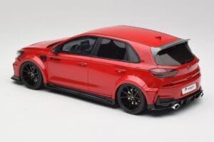 Hyundai i30 N PD Prior Design Engine Rot Otto 1:18 OT1112 Resin – Bild 5 von 6