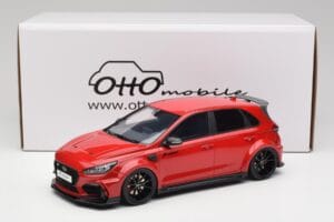 Hyundai i30 N PD Prior Design Engine Rot Otto 1:18 OT1112 Resin – Bild 6 von 6