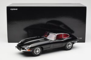 Jaguar E-Type 3.8 Series 1 Schwarz Kyosho 1:18 08954BK Metall – Bild 8 von 8
