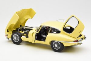 Jaguar E-Type 3.8 Series 1 Hellgelb Kyosho 1:18 08954LY Metall – Bild 5 von 8