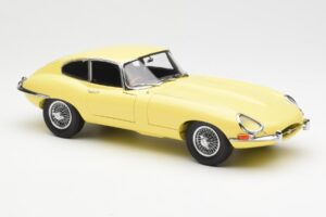 Jaguar E-Type 3.8 Series 1 Hellgelb Kyosho 1:18 08954LY Metall – Bild 6 von 8