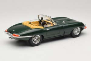 Jaguar E-Type Cabriolet Grün Bburago 1:18 3026 Metall – Bild 3 von 8
