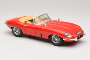 Jaguar E-Type Series 1 Cabriolet Rot Bburago 1:18 3038 Metall – Bild 7 von 8