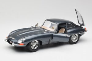 Jaguar E-Type Grau Bburago 1:18 30018 Metall – Bild 2 von 8