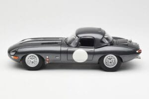 Jaguar E-Type Series 1 Coupe Lightweight Dunkelgrau AUTOart 1:18 73647 Metall – Bild 4 von 8