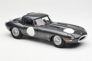 Jaguar E-Type Series 1 Coupe Lightweight Dunkelgrau AUTOart 1:18 73647 Metall – Bild 6 von 8