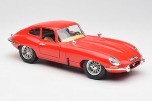 Jaguar E-Type Rot Bburago 1:18 3018 Metall – Bild 6 von 8