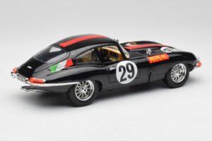 Jaguar E-Type #29 Schwarz Bburago 1:18 3018-M4 Metall – Bild 3 von 8