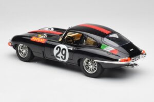 Jaguar E-Type #29 Schwarz Bburago 1:18 3018-M4 Metall – Bild 7 von 8